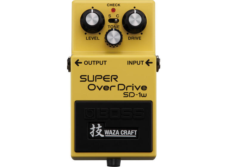 Boss SD-1W Superoverdrive pedal Waza Craft